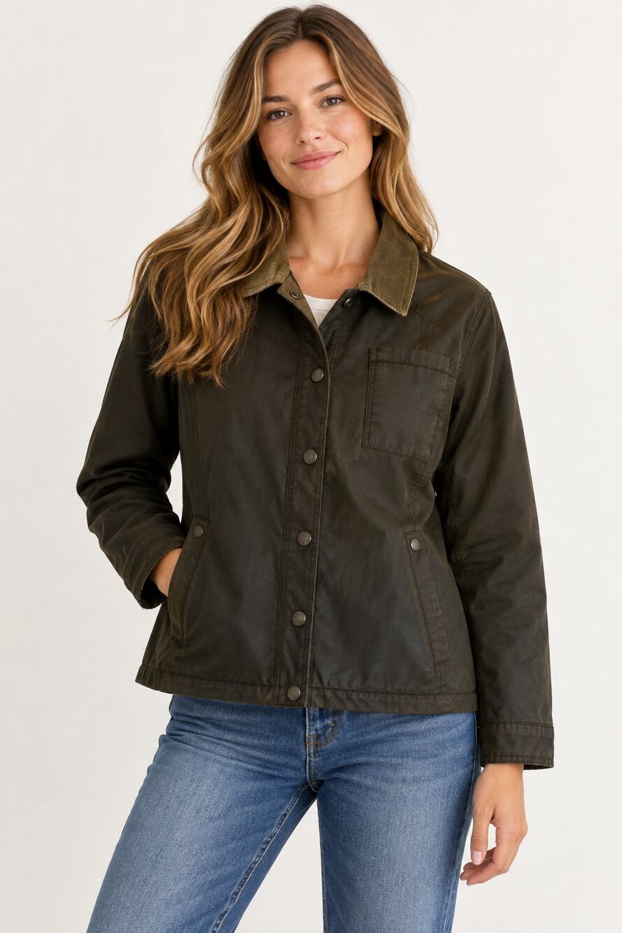 Columbia Women’s brown utility field jacket Large outdoor transitional